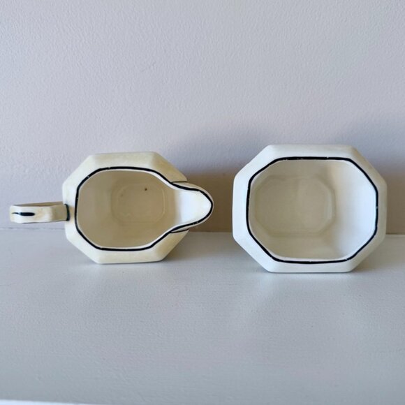 Wedgwood Vintage Chateau Creamer and Sugar Bowl - Picture 5 of 15